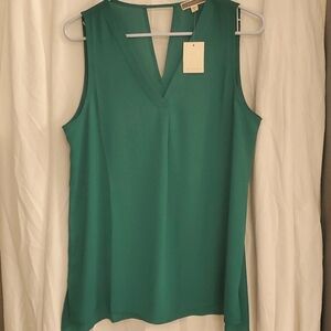 Pleione Green Blouse
